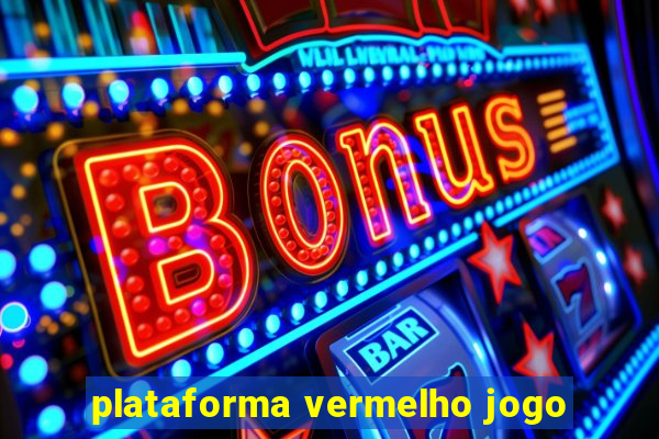 plataforma vermelho jogo